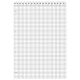 Collegeblock Student Spirale oben | A4, Lineatur 28, 80 Blatt, rot